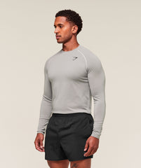 Vital Long Sleeve T-Shirt Light Grey/Smokey Grey