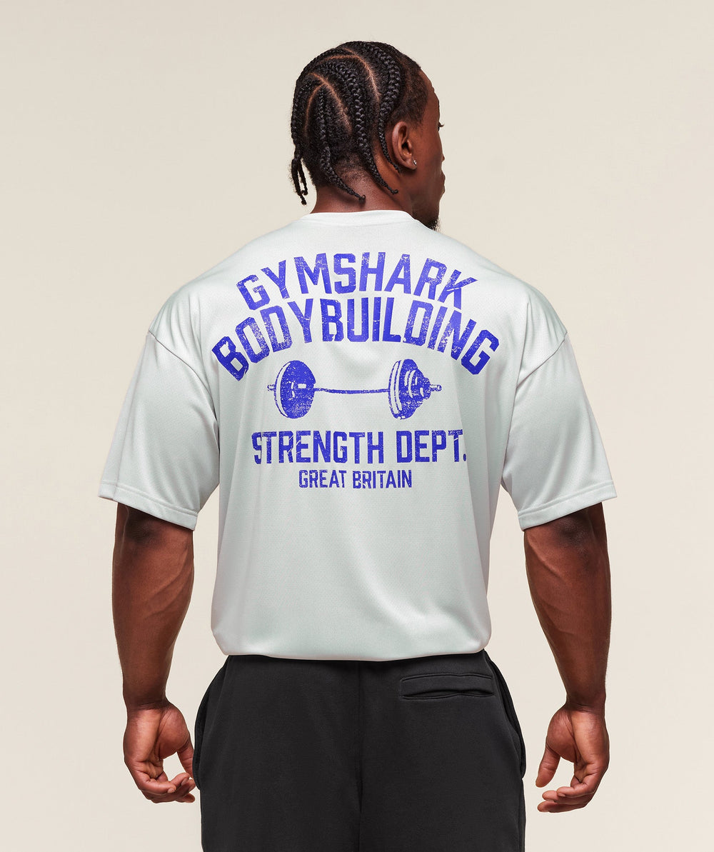 Olympic Bar T-Shirt Metal Grey