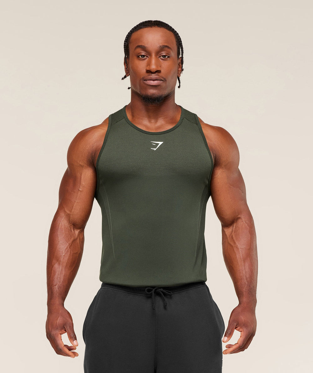 Shadow Seamless Stringer Trail Green