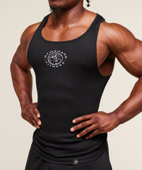 Legacy Ribbed Tank Black