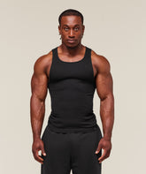 Ribbed Tank 1PK Black
