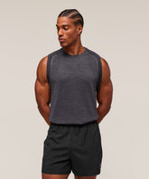 Versatile Seamless Tank Dark Grey/Black