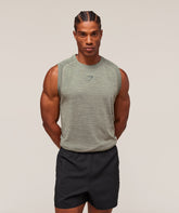 Versatile Seamless Tank Chalk Green/Slate Teal