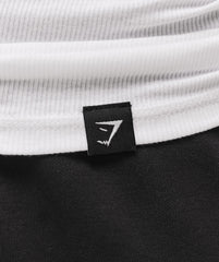Ribbed Tank 1PK White