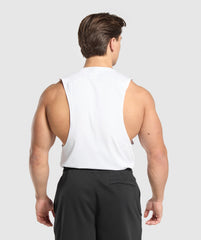 Prime Drop Arm Tank White