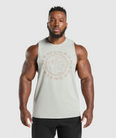 Legacy Drop Arm Tank Stone Grey