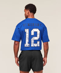 Collegiate Graphic T-shirt Athletic Blue