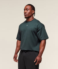 Forged By Iron T-Shirt Darkest Teal