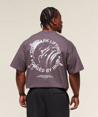 Forged By Iron T-Shirt Brushed Purple