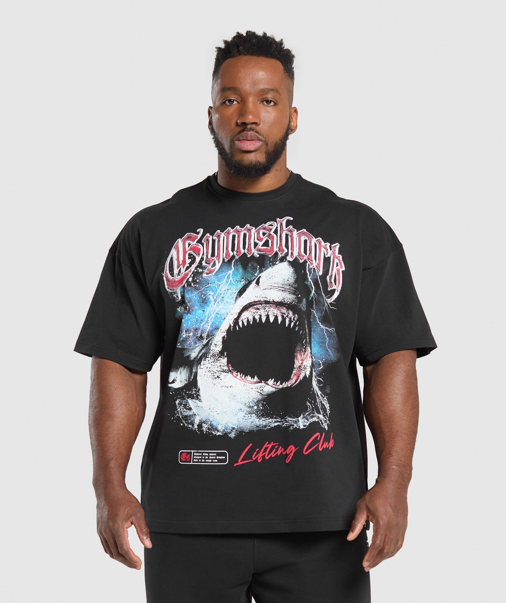 Shark T-Shirt Black