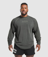 Heavyweight Long Sleeve T-Shirt Black/Wash