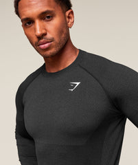 Vital Long Sleeve T-Shirt Black/Silhouette Grey