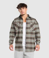 Flannel Shirt Strength Green