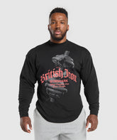 British Iron Long Sleeve T-Shirt Black