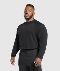 Heavyweight Long Sleeve T-Shirt Black