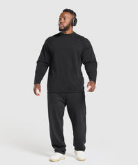 Heavyweight Long Sleeve T-Shirt Black