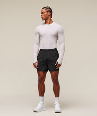 everywear Warp Knit Long Sleeve T-Shirt Tame Grey