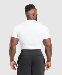 Ribbed T-Shirt White