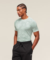 Geo Seamless T-Shirt Morning Blue/Celeste Blue