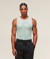 Geo Seamless Tank Morning Blue/Celeste Blue