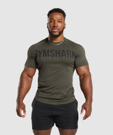 Impact Muscle T-Shirt Strength Green