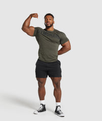 Impact Muscle T-Shirt Strength Green