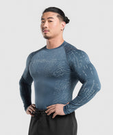 Tectonic Long Sleeve T-Shirt Cargo Blue/Cool Blue