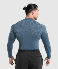 Tectonic Long Sleeve T-Shirt Cargo Blue/Cool Blue