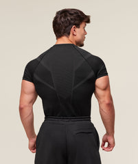 Onyx 5.0 Seamless T-Shirt Black/Onyx Grey