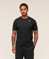 Crest T-Shirt Black