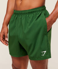 Arrival 5" Shorts Athletic Green