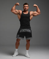 Varsity Mesh Shorts Black