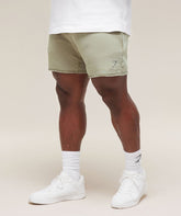 Heritage 5" Shorts Stone Grey
