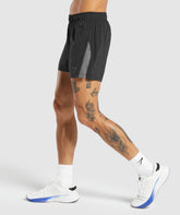 Sport 5" Shorts Black