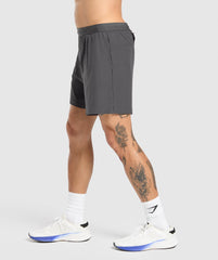 Land to Water 6" Shorts Asphalt Grey