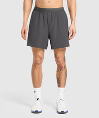 Land to Water 6" Shorts Asphalt Grey