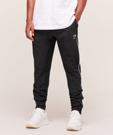 Arrival Woven Block Joggers Black