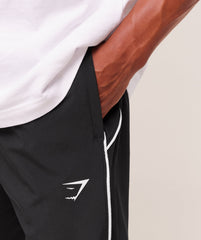Arrival Woven Block Joggers Black