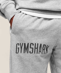 Worn Graphic Jogger Light Grey Core Marl