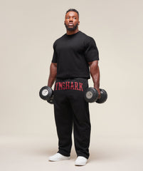 Built Different Straight Leg Joggers Black
