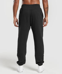 Global Lifting Oversized Joggers Black