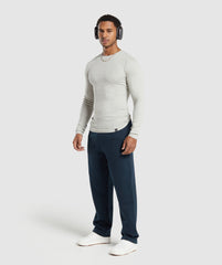 Crest Straight Leg Joggers Navy