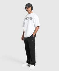 Rest Day Essentials Straight Leg Joggers Black