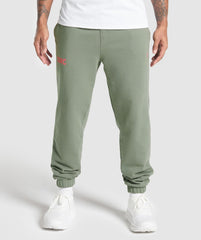 Running Graphic Joggers Unit Green