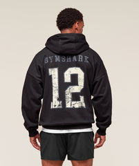 Collegiate Graphic Hoodie Black