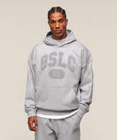 GSLC Hoodie Light Grey Core Marl