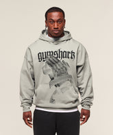 Prayer Hands Hoodie Stone Grey