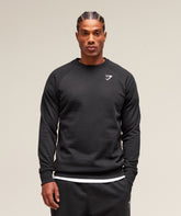 Crest Sweatshirt Black