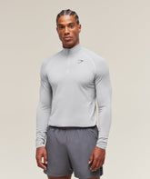 Vital 1/4 Zip Light Grey/Smokey Grey