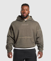 Heavyweight Hoodie Strength Green Wash